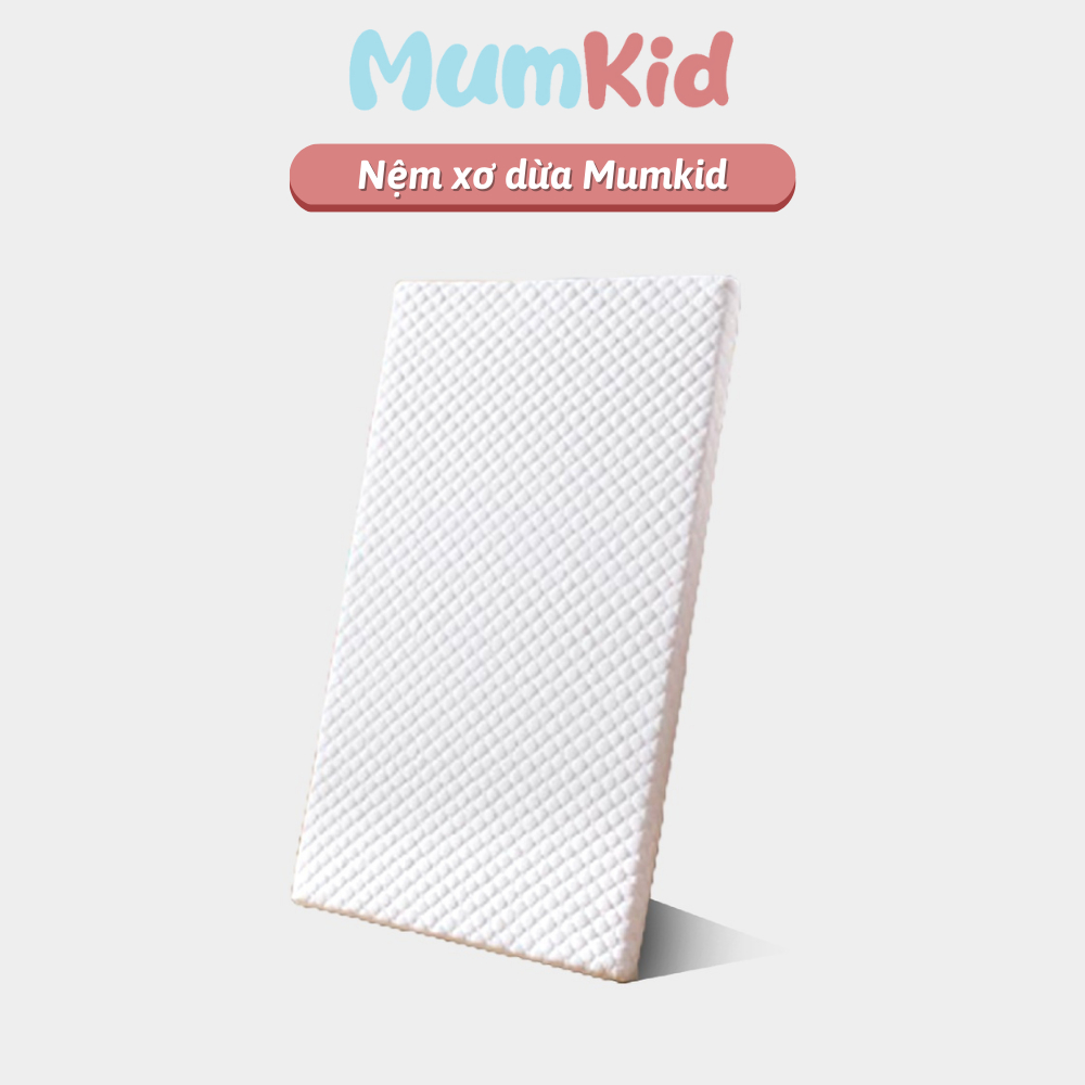 Nệm xơ dừa MumKid cho bé nằm nôi cũi - 100% xơ dừa tự nhiên - Thoáng mát