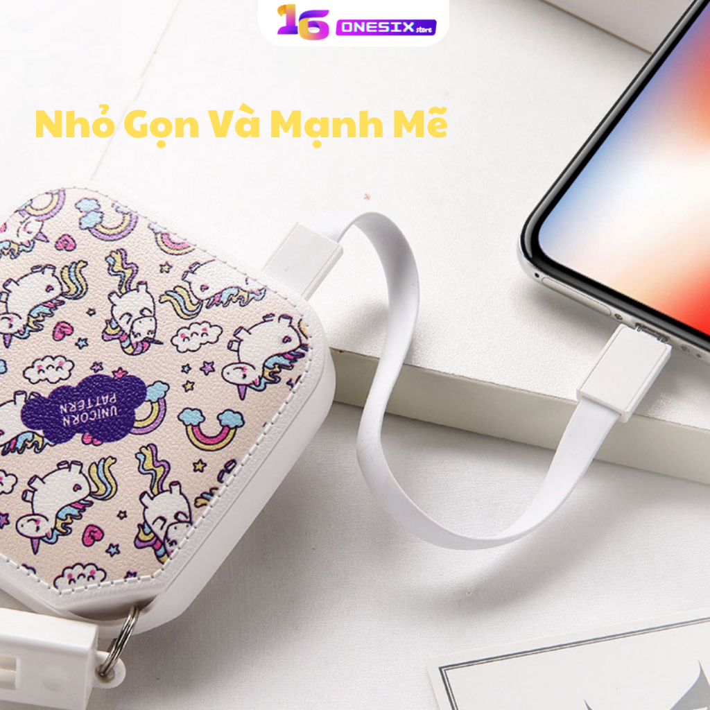Sạc Dự Phòng Mini MG-16 hoạt hình dung lượng 20000mAh