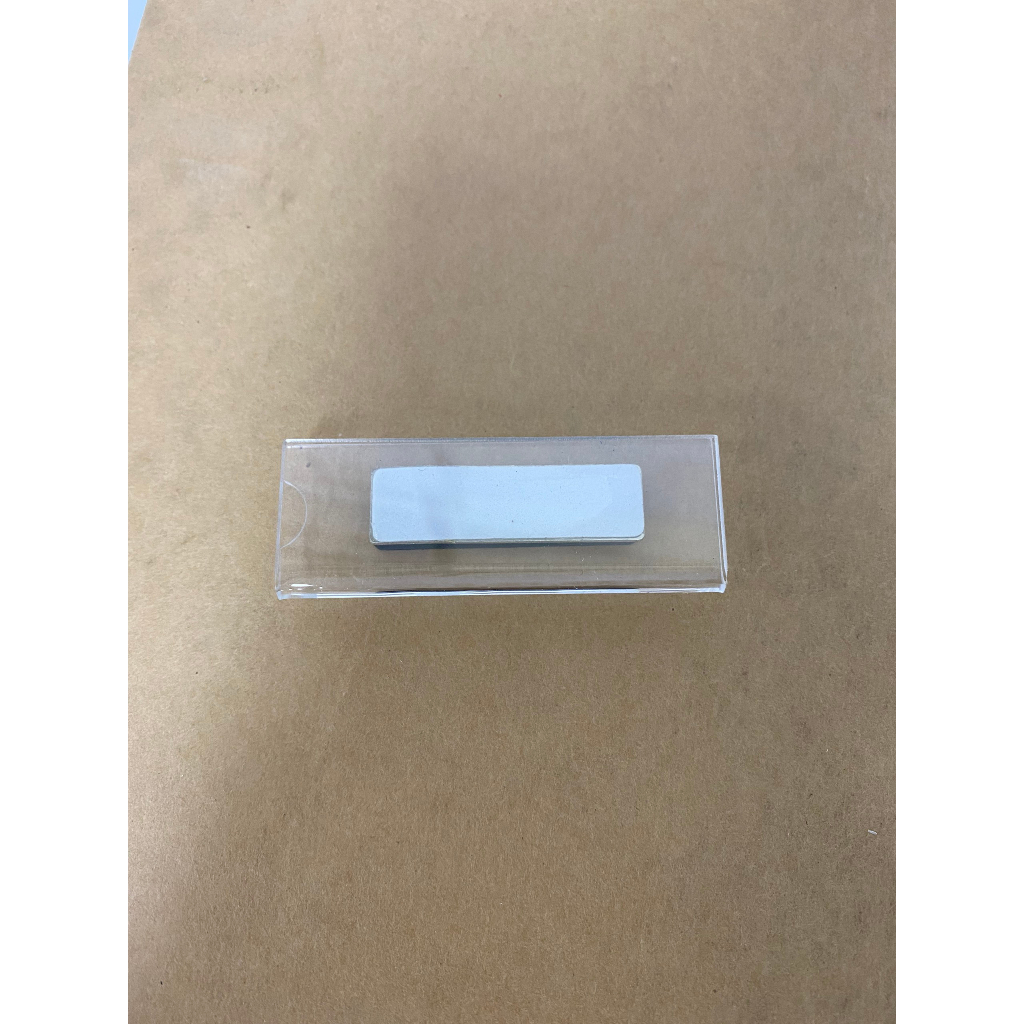 Thẻ tên nhân viên mica, Bảng tên nhân viên ghim cài, nam châm  combo 10 chiếc