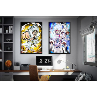 Tranh treo tường canvas chủ đề ONE PIECE, tranh decor, chất liệu canvas, kích thước 30x40 và 40x60cm