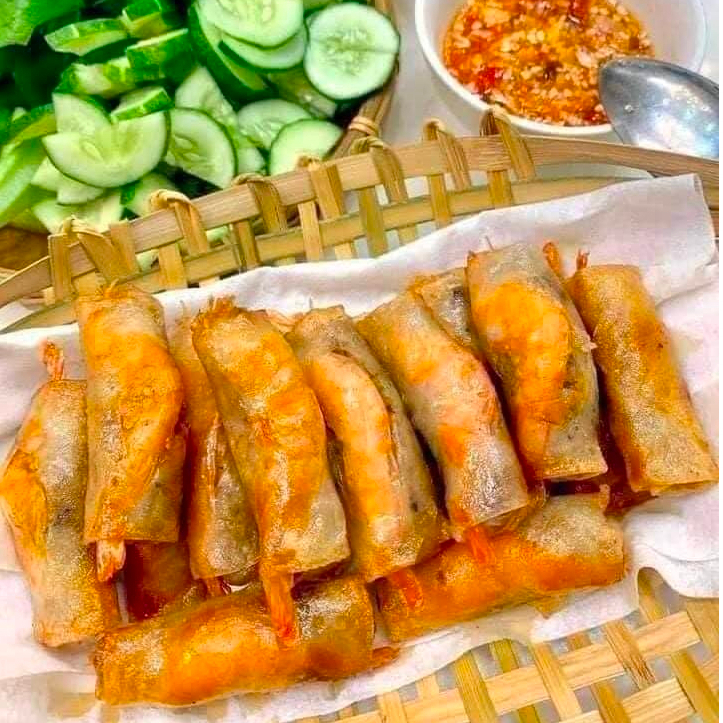 ram tôm Bình Định `ღ´ chả ram tôm đất 500gr