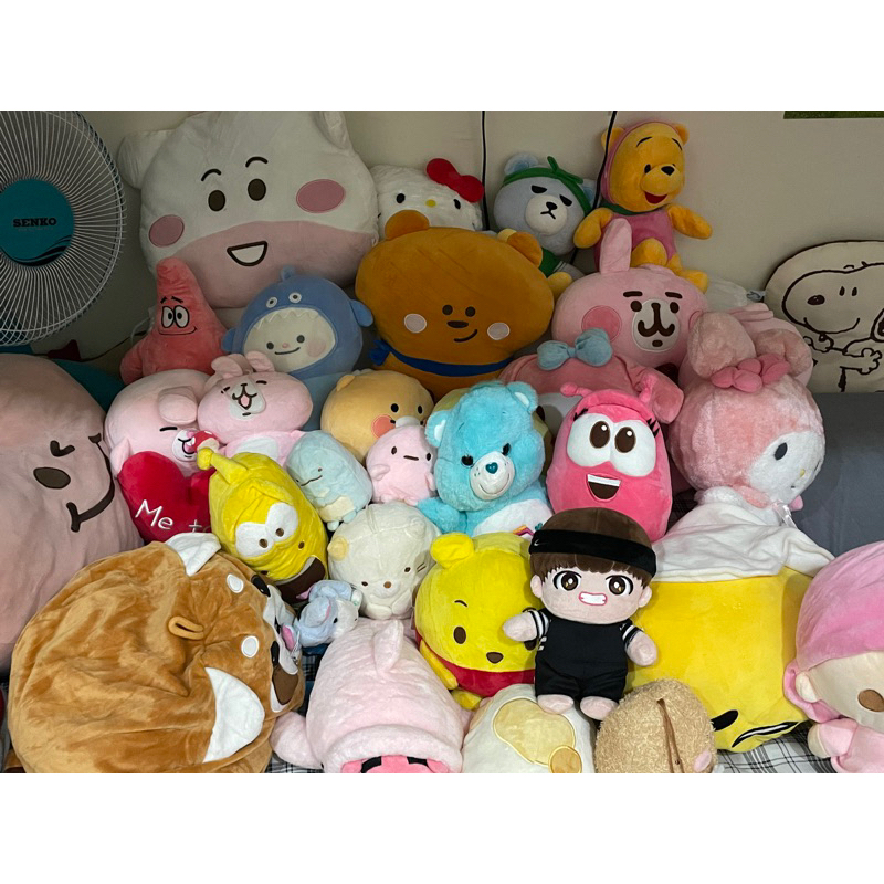 GẤU 2HAND HÀNG TUYỂN( BT21, PORORO, KITTY, POKEMON, DISNEY,…)
