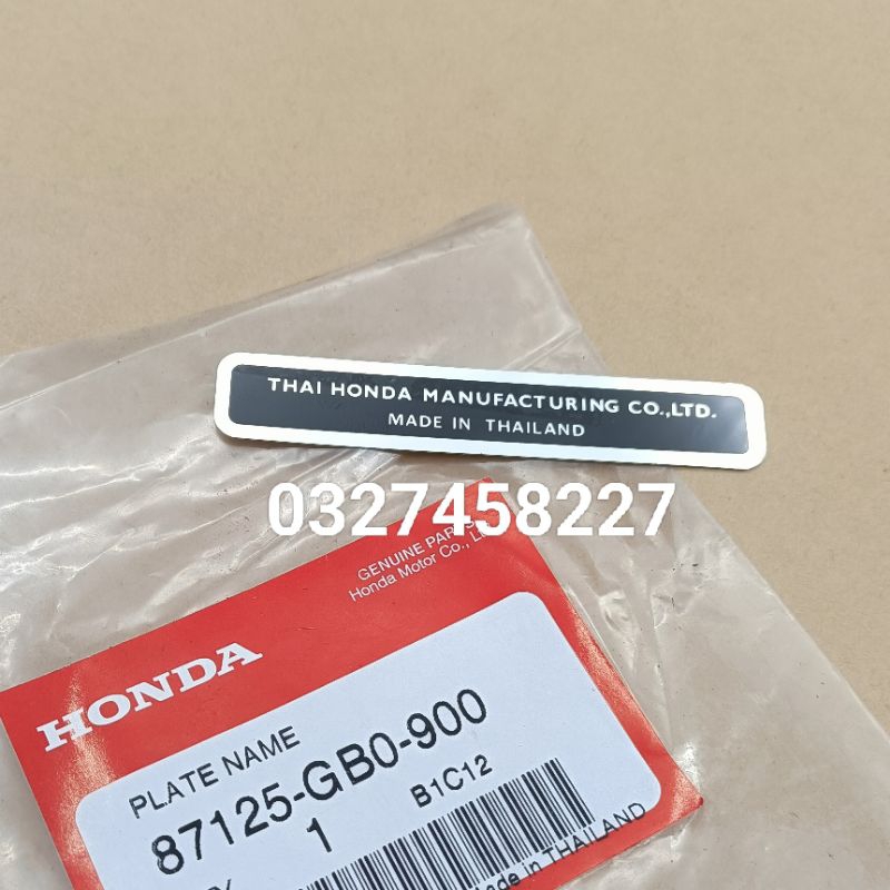 Tem thông số càng gấp, gắp xe DREAM, WAVE thái zin