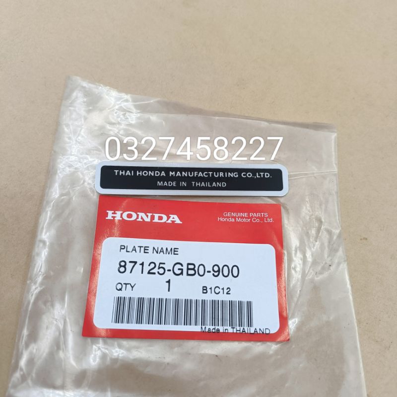 Tem thông số càng gấp, gắp xe DREAM, WAVE thái zin