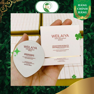 Sữa tắm hoa hồng Weilaiya giúp làm trắng, căng mịn, mềm mại làn da hộp 9 ml