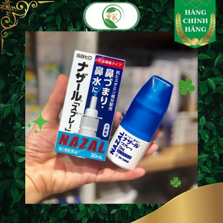 Lọ Xịt mũi viêm xoang Nazal Nhật Bản Sato chính hãng - Xịt khoáng Nazal