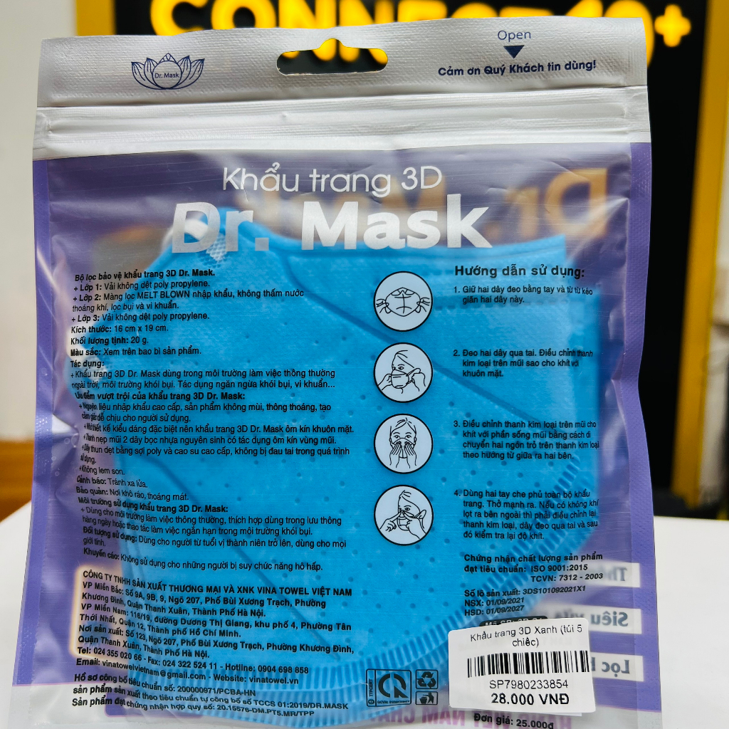 Khẩu trang dr.Mask