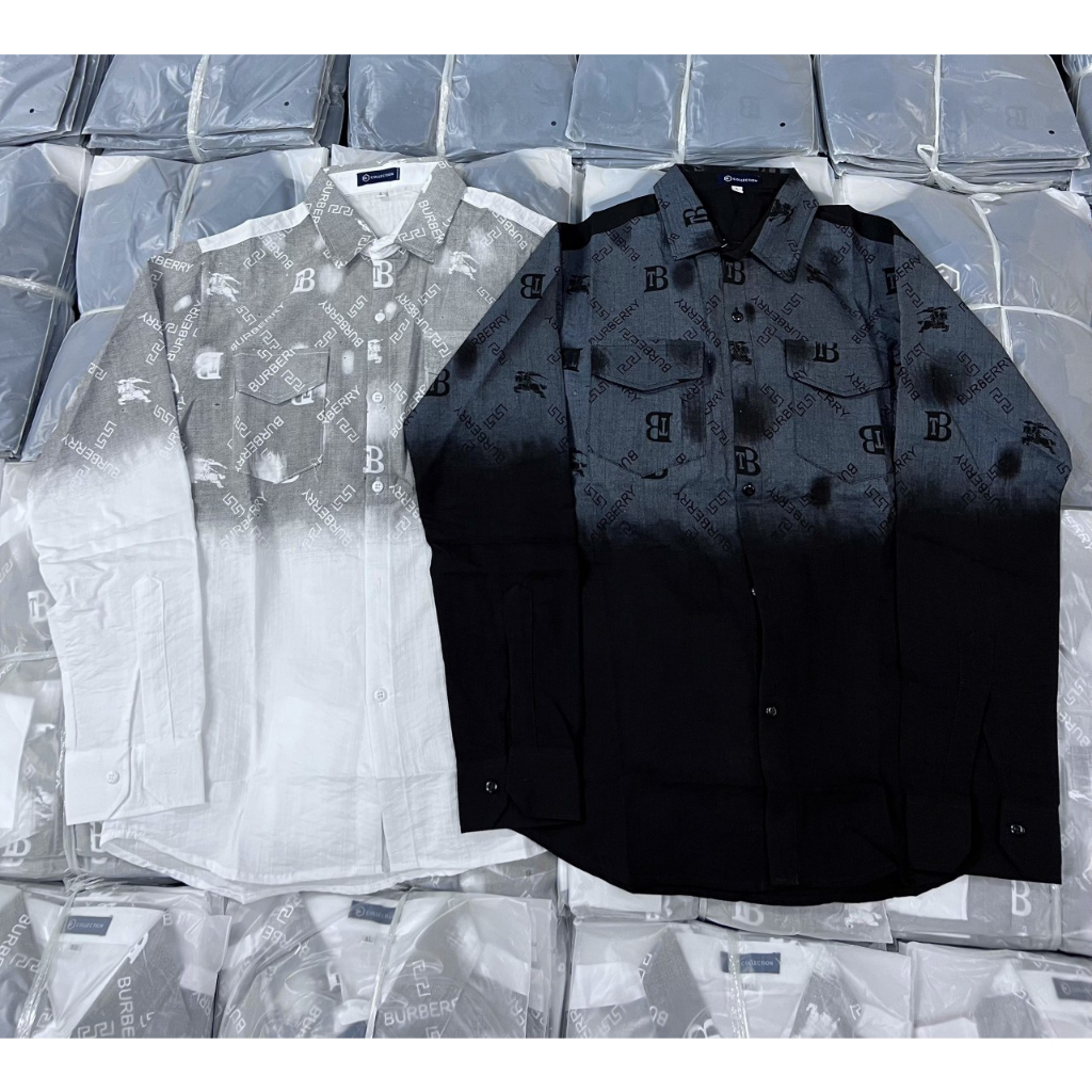 Áo sơ mi nam đũi tay dài+[FREESHIP]+loang màu mẫu mới cao cấp-AHFASHION | BigBuy360 - bigbuy360.vn