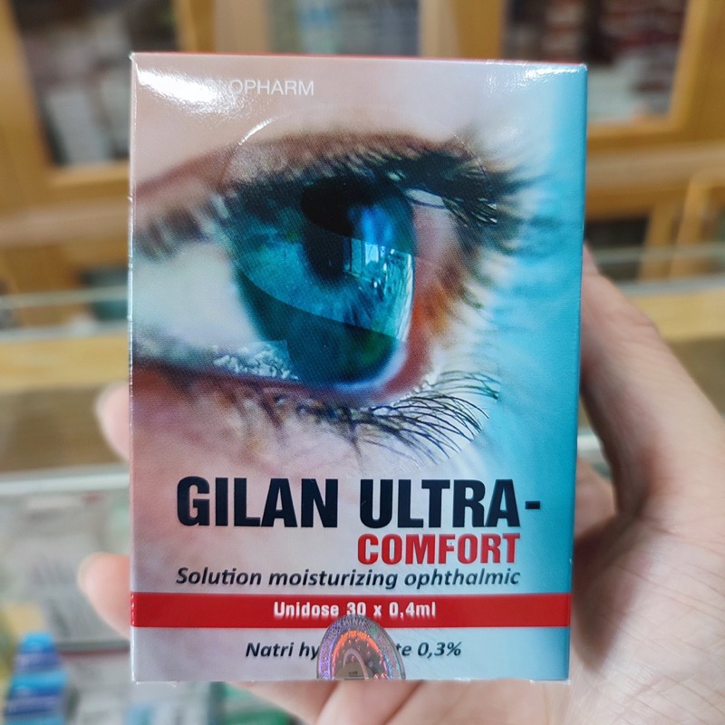 Nước mắt nhân tạo gilan comfort và gilan ultra comfort