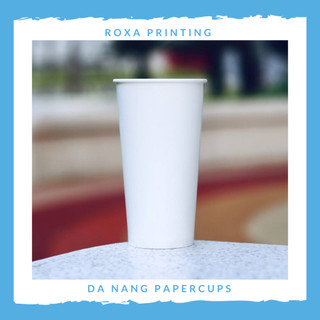 Lốc 100 ly giấy 22oz 700ml 2pe đựng nóng, đá