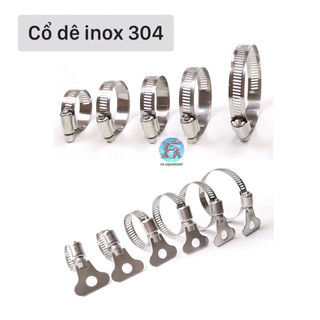 Cổ dê, đai siết, đai nhê inox