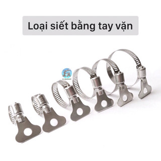 [Inox 304] [2 cái] Cổ dê, đai siết, đai nhê inox