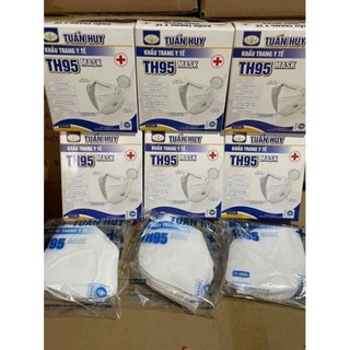 Sỉ 50 hộp khẩu trang n95 trắng tuấn huy