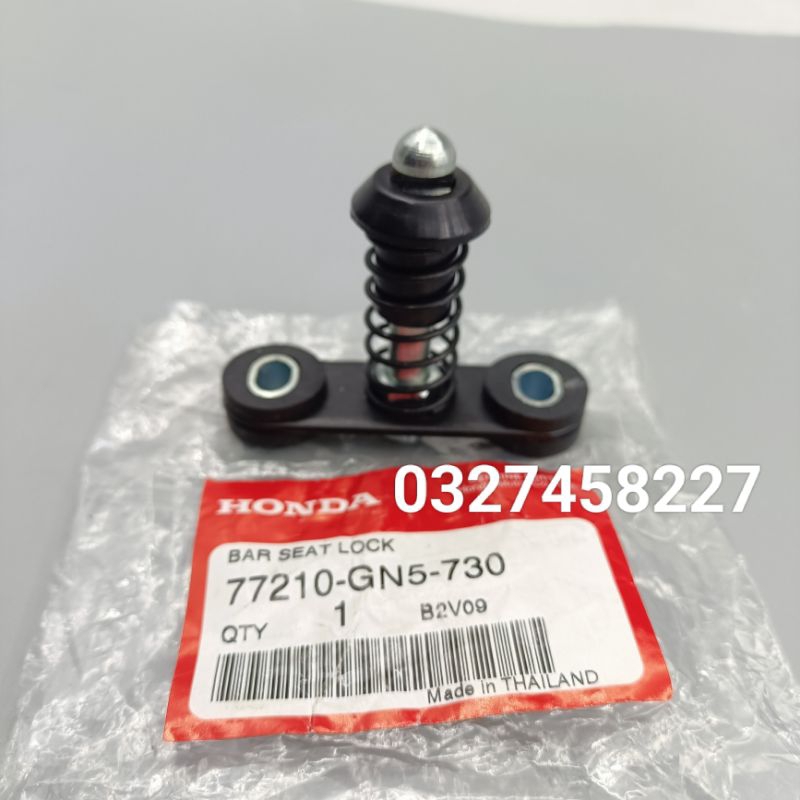 Chốt gài khóa yên xe DREAM màu đen zin Honda