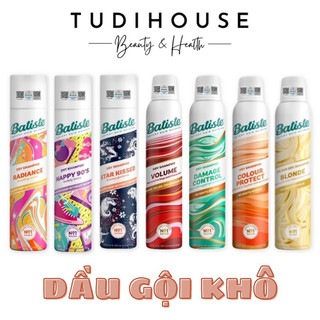 Dầu gội khô Batiste Dry Shampoo - MẪU MỚI