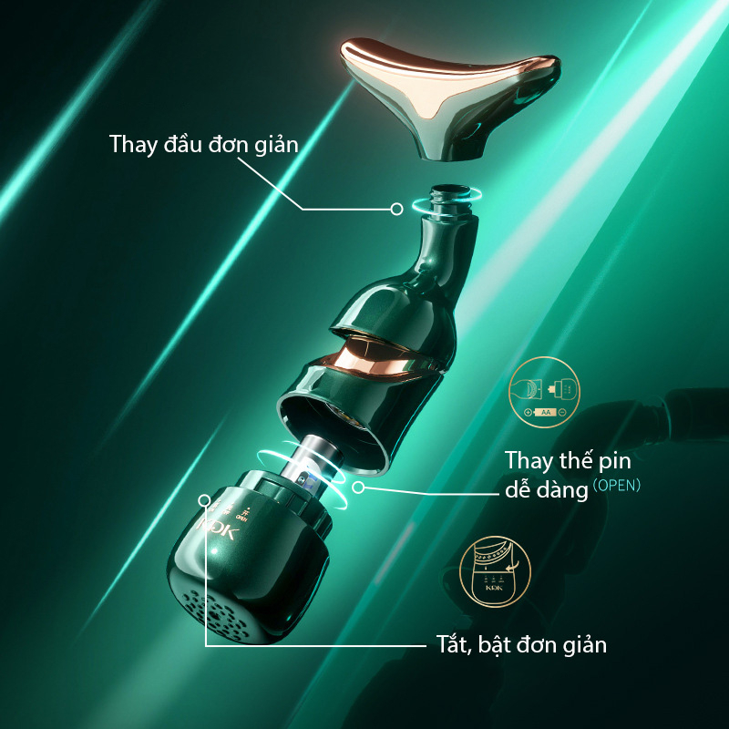 Máy Nâng Cơ Mặt, Máy Massage Nâng Cơ Mặt B04 - Làm Chậm Quá Trình Lão Hóa, Làm Sạch Thu Nhỏ Lỗ Chân Lông