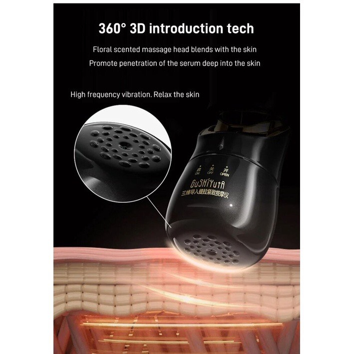 Máy Nâng Cơ Mặt, Máy Massage Nâng Cơ Mặt B04 - Làm Chậm Quá Trình Lão Hóa, Làm Sạch Thu Nhỏ Lỗ Chân Lông