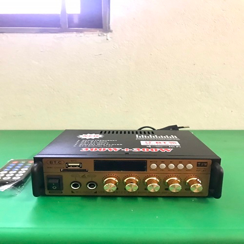 Amply mini bluetooth 12v BT-198e hàng chính hãng loại 1