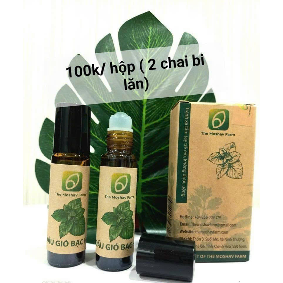 Dầu Gió Bạc Hà The Moshav Farm