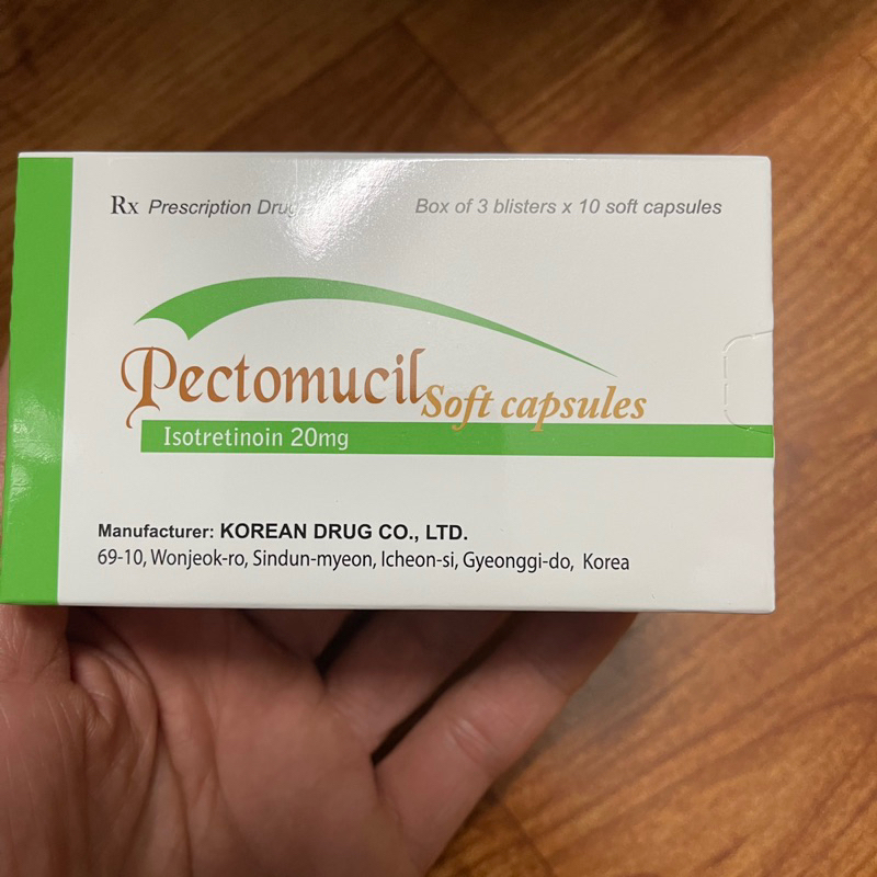 PECTOMUCIL VIÊN UỐNG NGỪA MUN (30 viên)