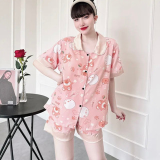 Đồ bộ đùi lụa tay cộc mặc nhà