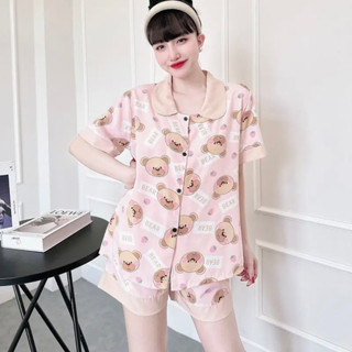 Đồ bộ đùi lụa tay cộc mặc nhà