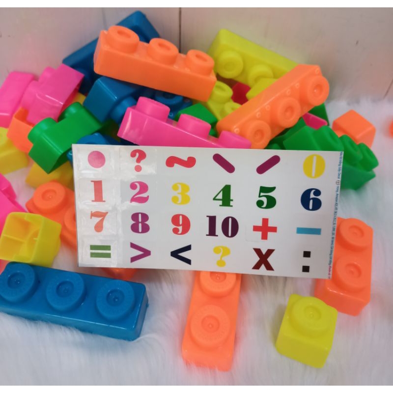 1 kí đồ chơi xếp hình,ghép hình cho bé, tặng miếng dán sticker
