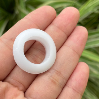 Vòng đệm ống nghiệm thuỷ tinh loại 2 mặt - Màu Trắng