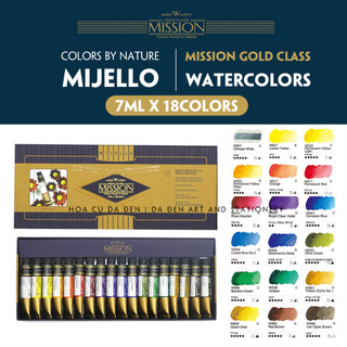 Màu Nước Artist - Mijello Mission Gold Class