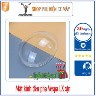 Mặt kính đèn pha xe vespa lx nắp kính đèn pha xe vespa lx - m306 -