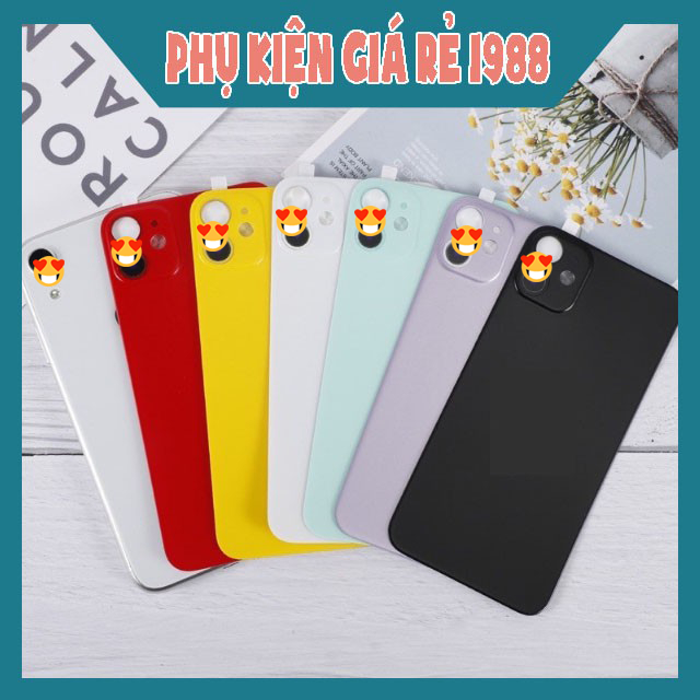 Miếng dán lưng độ dẻo dành cho iPhone Xr lên iPhone 11 đơn giản