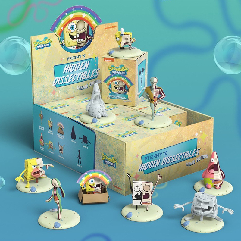 HỘP MÙ BLINDBOX FREENY’S HIDDEN DISSECTIBLES: SPONGEBOB SQUAREPANTS (MEME EDITION)