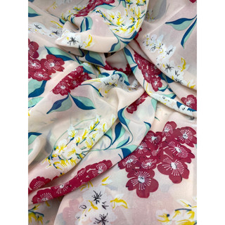 Vải voan chiffon hoa may áo kiểu đầm váy áo dài