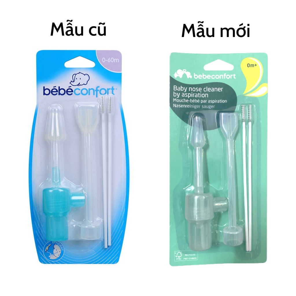 Hút mũi cho bé Bebeconfort nhập khẩu thiết kế thông minh an toàn tuyệt đối