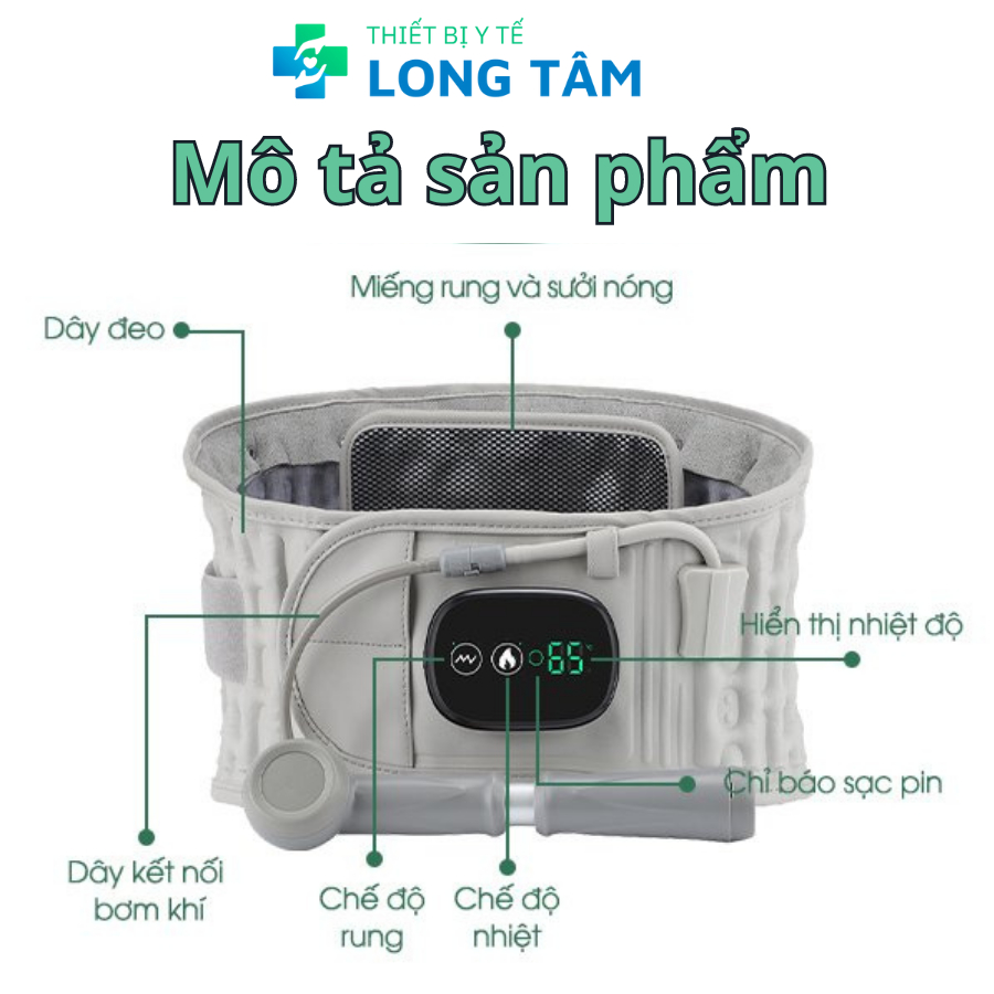 Đai lưng cột sống thoát vị đĩa đệm cao cấp Z5