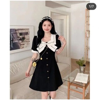 Đầm Nơ Ngắn Dài Bigsize