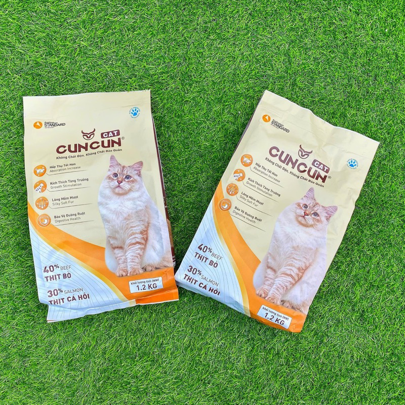Hạt tươi Cuncun Cat cho mèo