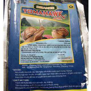 Bả diệt sên/ ốc bươu vàng Tomahawk (100 gram)