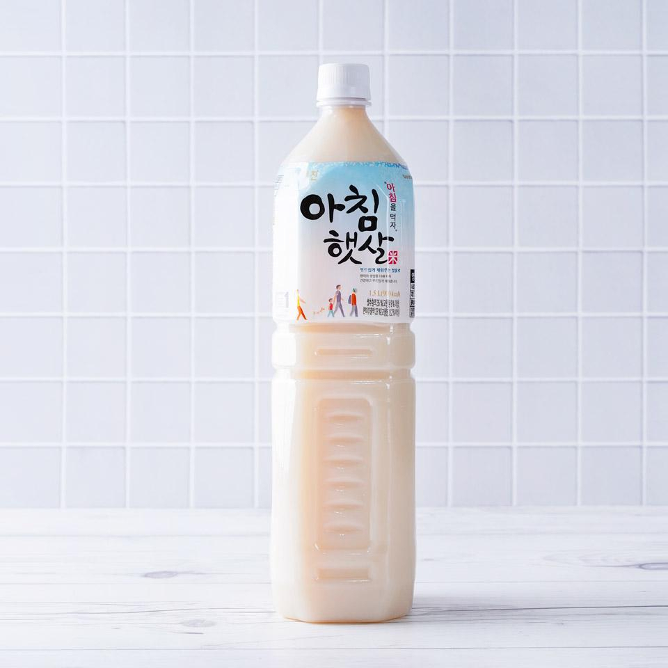 Combo 3 Chai Nước Gạo Buổi Sáng Morning Rice - Woongjin chai 1.5L - Date 17/6/2024