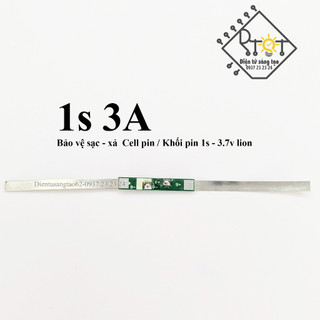Mạch sạc và bảo vệ pin 1s 3.7v 3a dùng cho pin lithium - li-ion - 18650