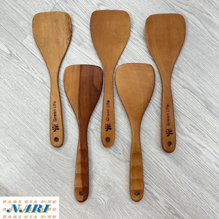 Sạn xào gỗ cao cấp hàng đẹp, sạn gỗ đủ size dành cho nhà bếp - gia dụng Nari
