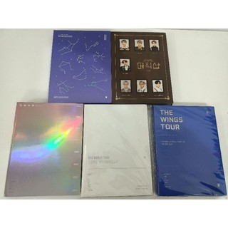 Dvd/dics/cd/đĩa trong các dvd bts