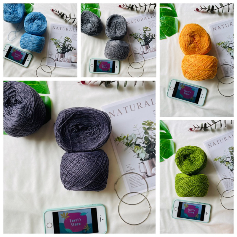 Yarn - Sợi Cotton Việt Nam 1mm  - Cotton VN cuộn từ ~90gram ~ 100gram