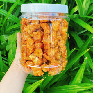 Tóp mỡ da giòn sốt mắm tỏi siêu ngon