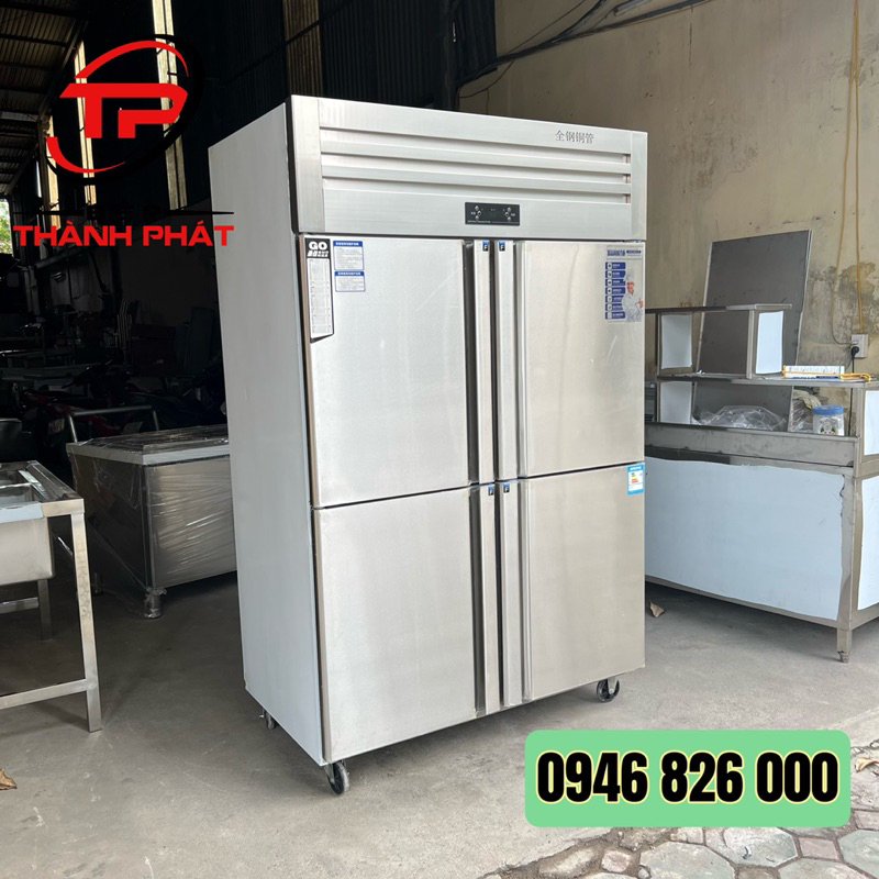 Tủ Đông 4 Cánh - Tủ Mát 4 Cánh Nhà Hàng