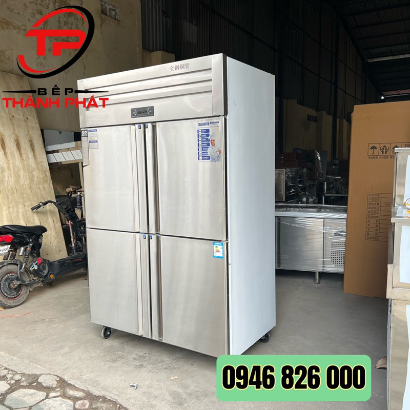 Tủ Đông 4 Cánh - Tủ Mát 4 Cánh Nhà Hàng