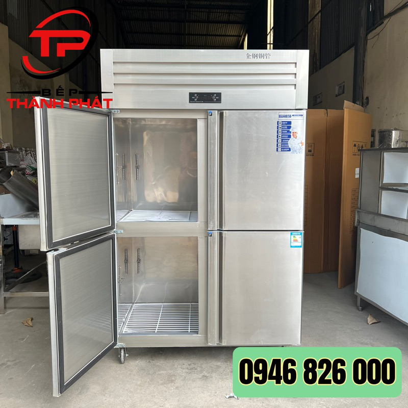 Tủ Đông 4 Cánh - Tủ Mát 4 Cánh Nhà Hàng