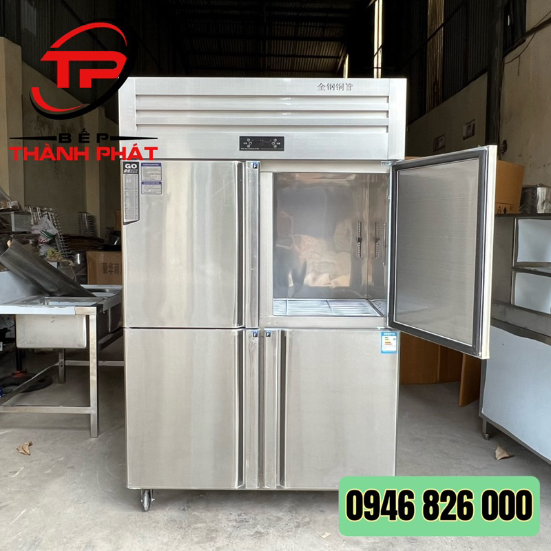 Tủ Đông 4 Cánh - Tủ Mát 4 Cánh Nhà Hàng
