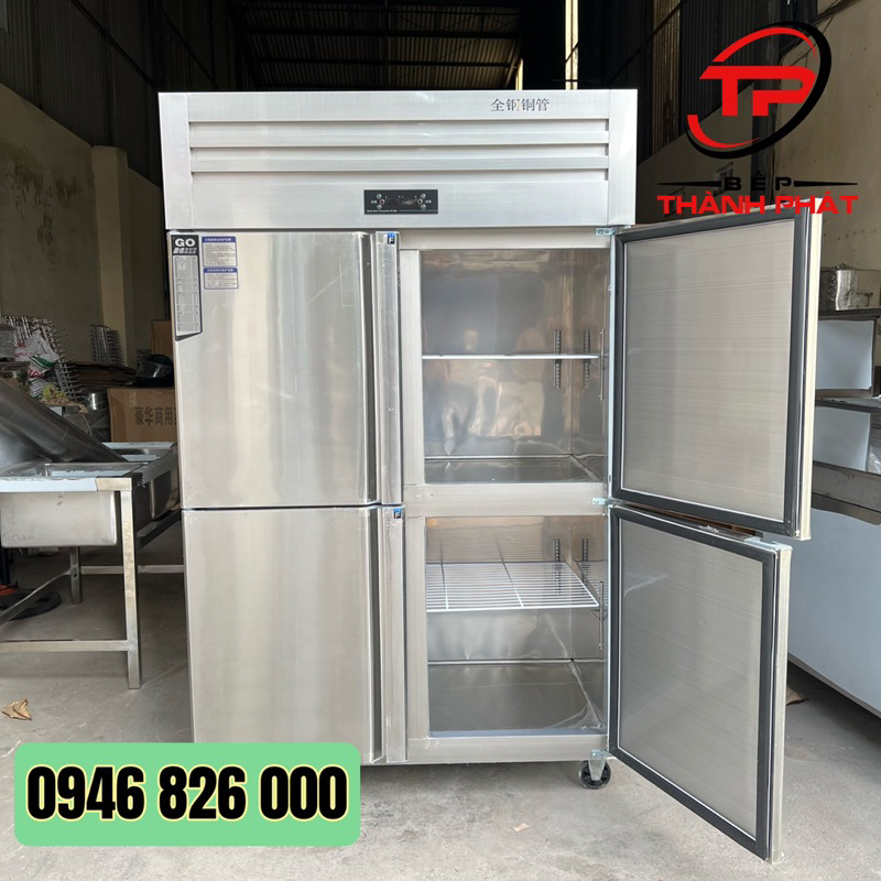 Tủ Đông 4 Cánh - Tủ Mát 4 Cánh Nhà Hàng