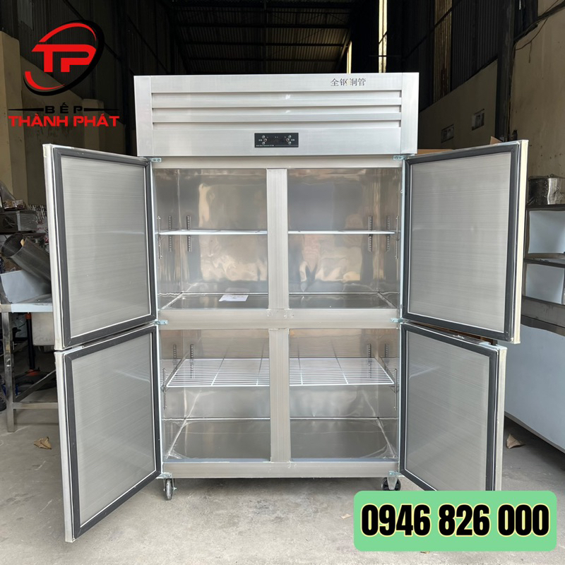 Tủ Đông 4 Cánh - Tủ Mát 4 Cánh Nhà Hàng